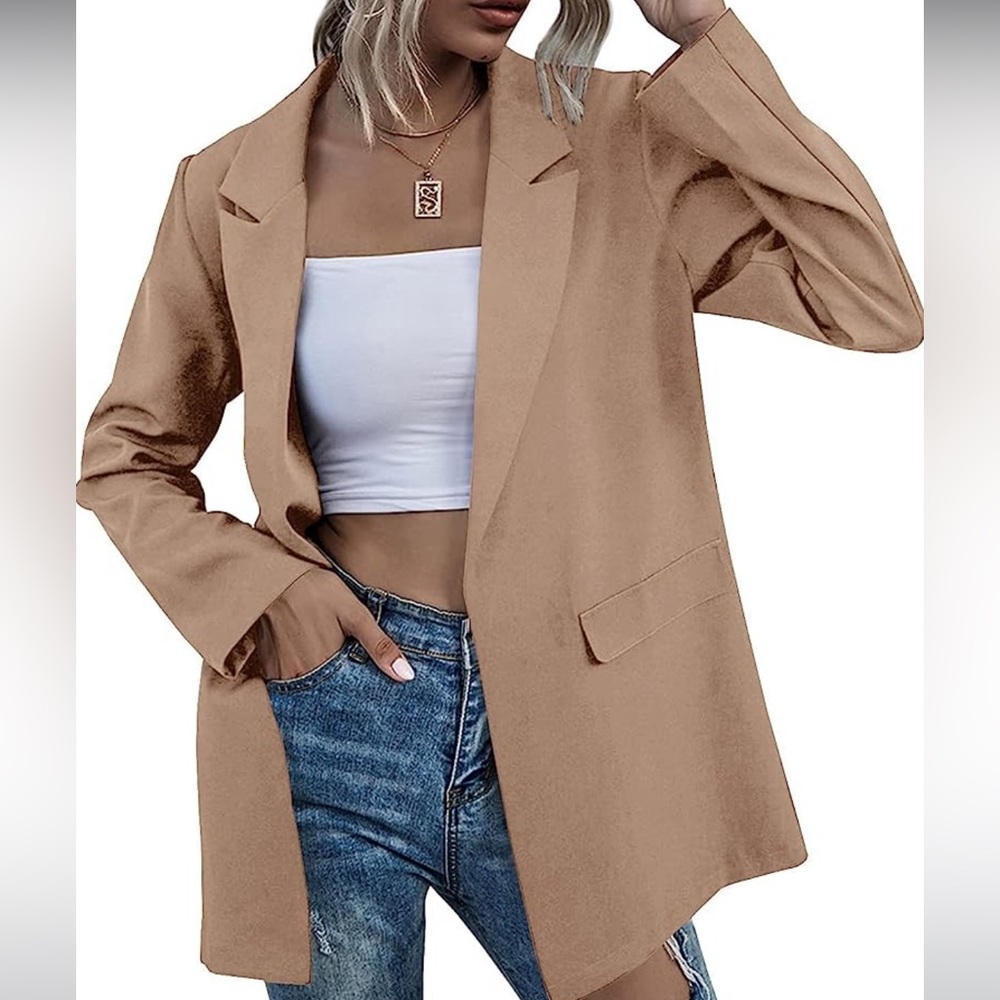 Oversized Basic Blazer - image 3